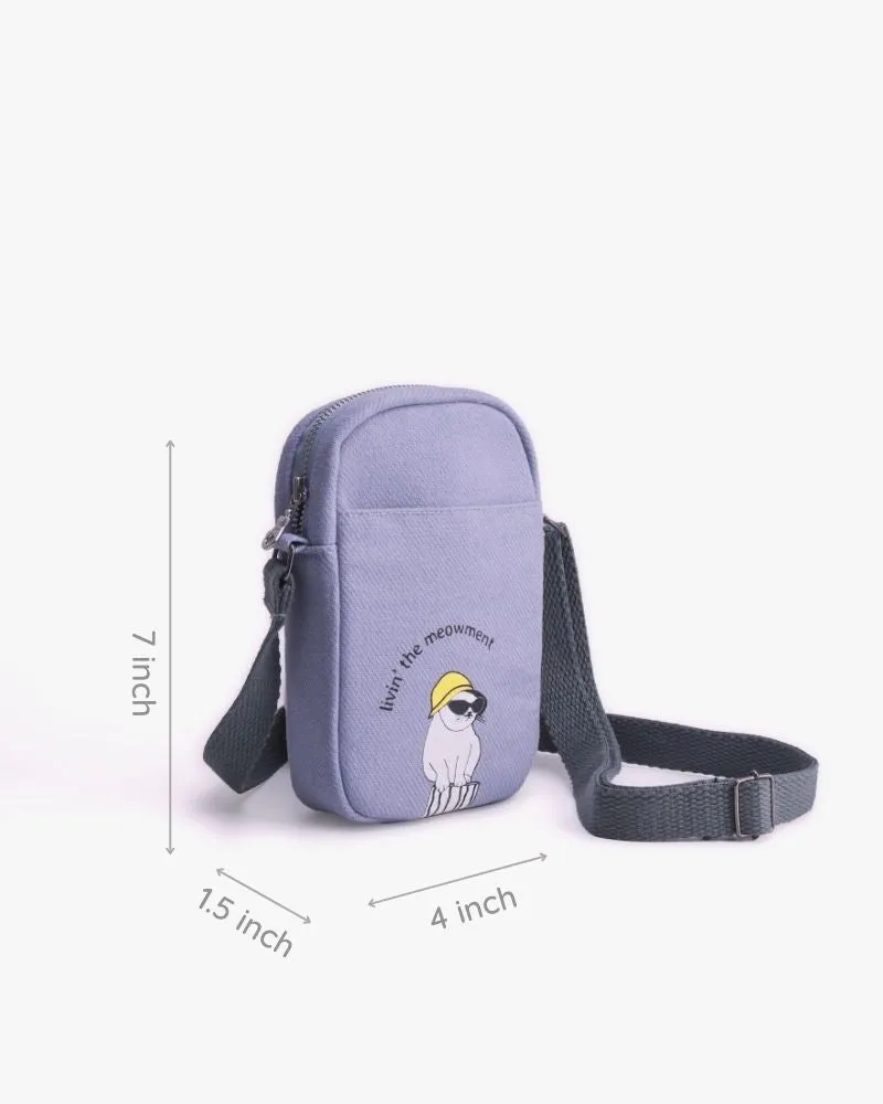 The Phone Bag (Pack of 2)- Flora & Meowment