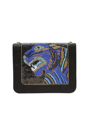 TIGER SATCHEL BLUE