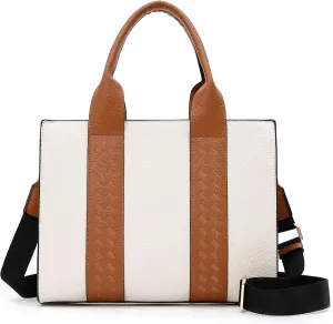 ToLFE Tote Bags for Women Top Handle Satchel Purses and Handbags PU Leather Shoulder Hobo Bags