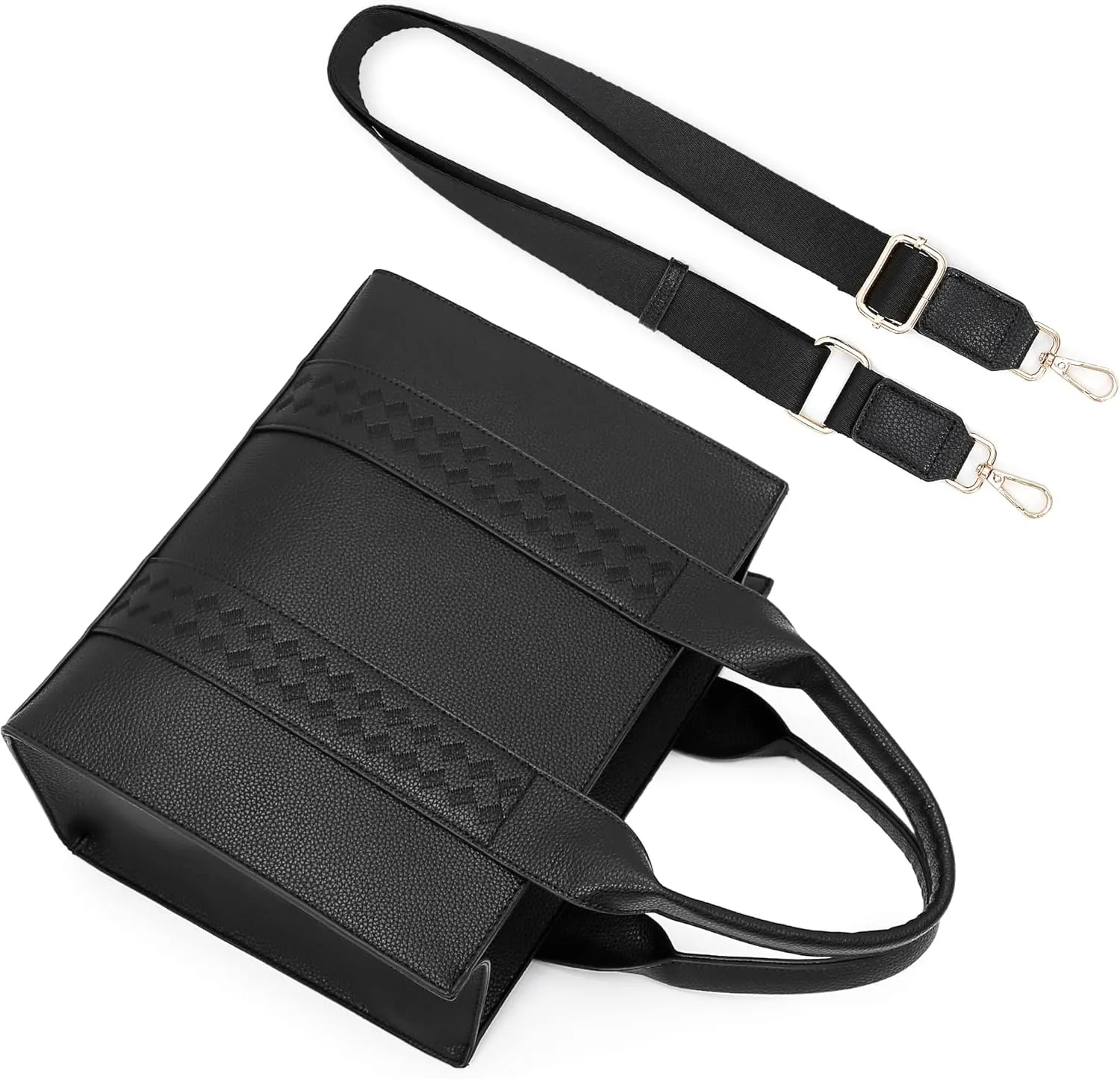 ToLFE Tote Bags for Women Top Handle Satchel Purses and Handbags PU Leather Shoulder Hobo Bags