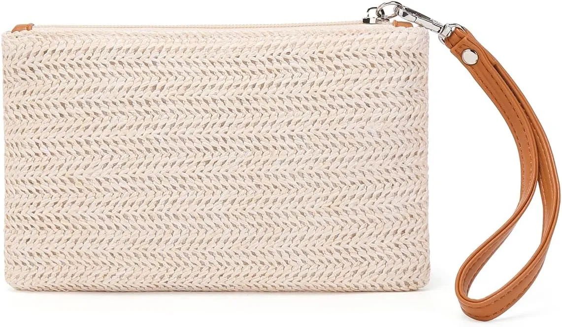 Trendy Vegan Leather Shoulder Purses, Clutch Wallet with Wristlet Strap,Small tassel Crossbody Bags for Women