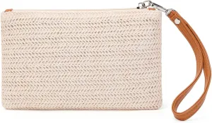 Trendy Vegan Leather Shoulder Purses, Clutch Wallet with Wristlet Strap,Small tassel Crossbody Bags for Women