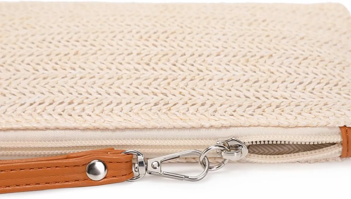 Trendy Vegan Leather Shoulder Purses, Clutch Wallet with Wristlet Strap,Small tassel Crossbody Bags for Women