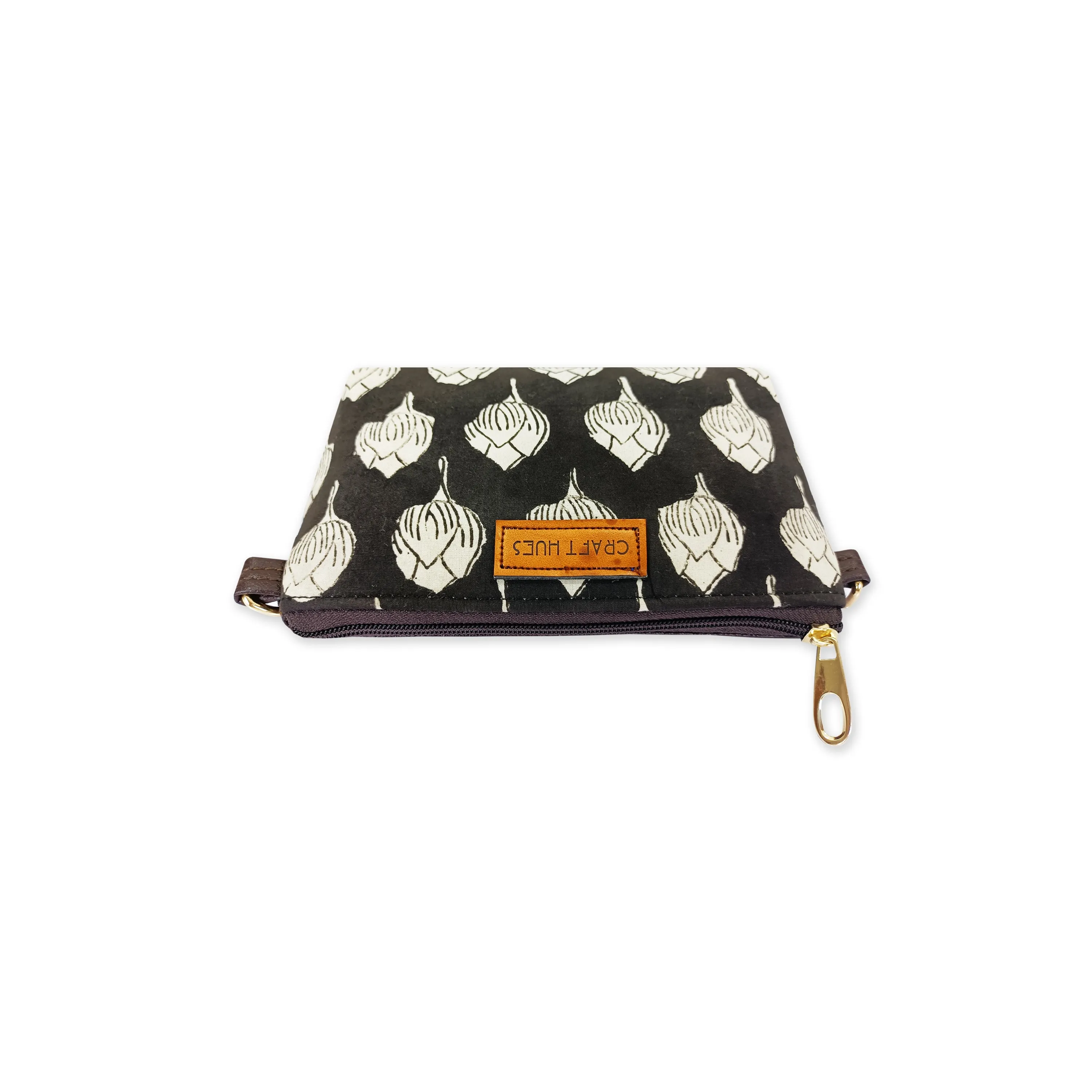 White Lotus Mobile Sling Bag