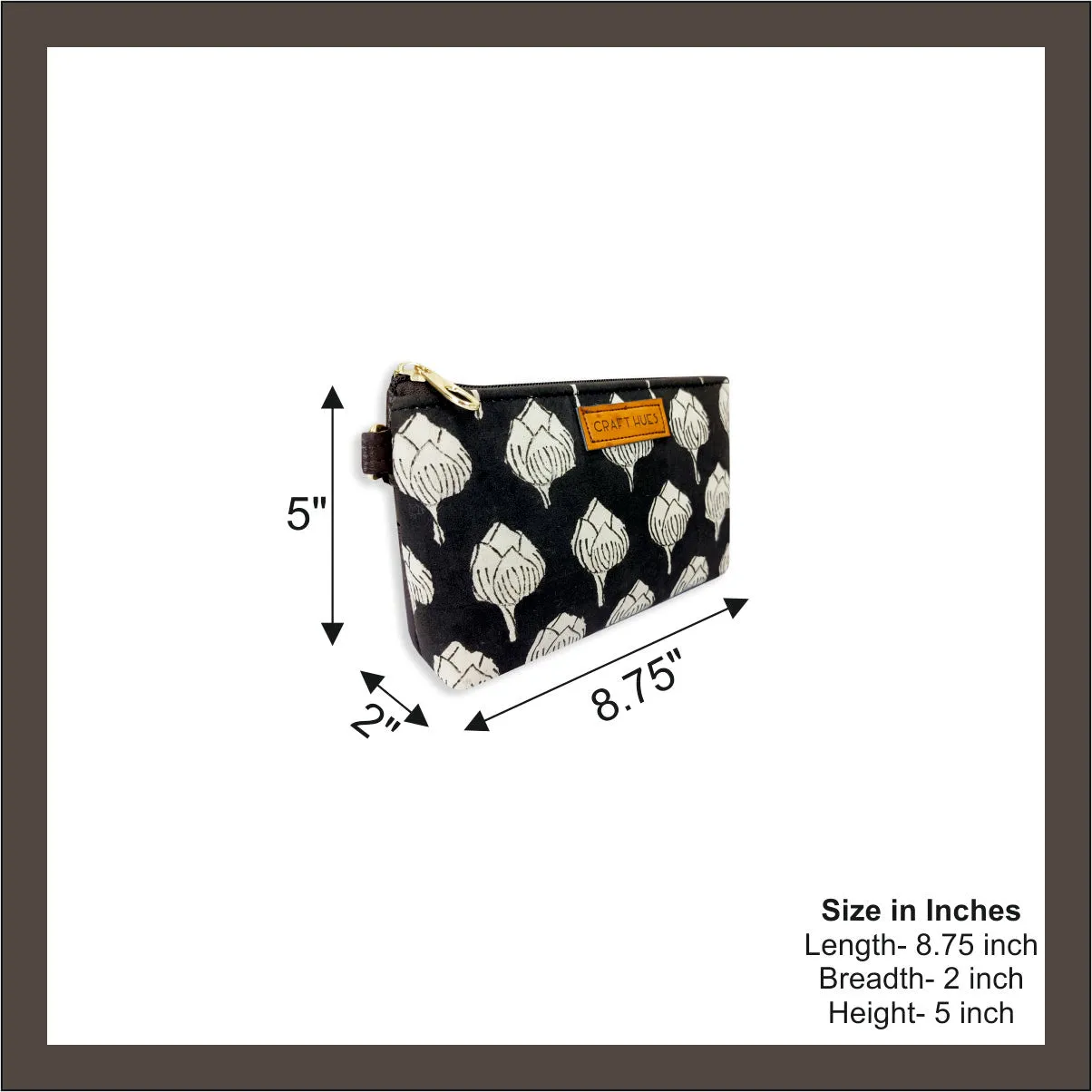 White Lotus Mobile Sling Bag